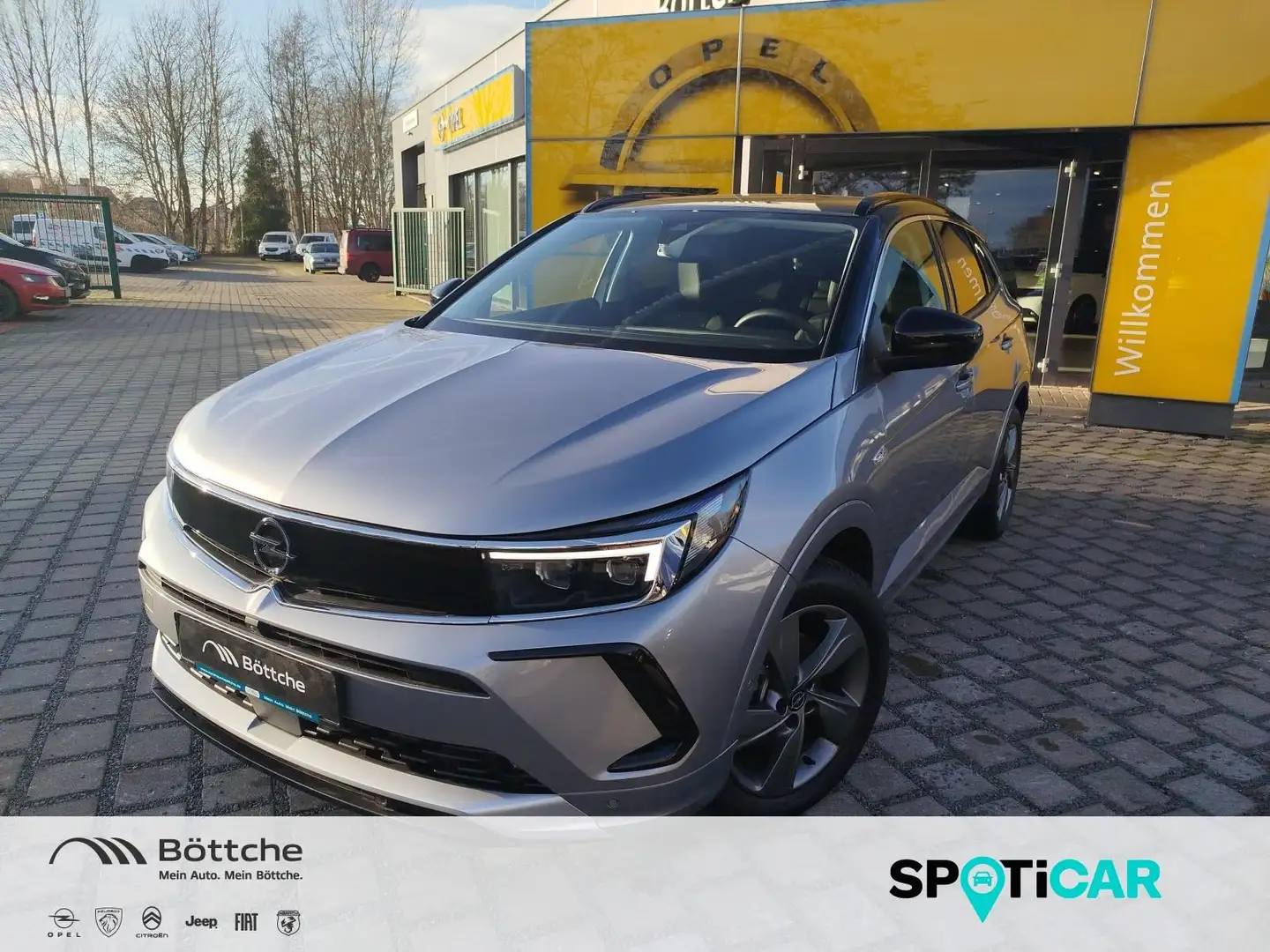Opel Grandland Elegance Navi, SH, LH, Frontscheibe beheitzbar, In Grijs - 1