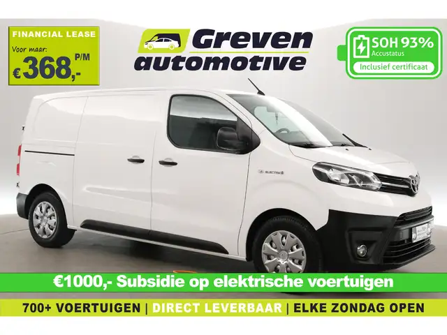 Peugeot e-Expert Toyota ProAce Electric 75 kWh L2H1 | Snelladen | S