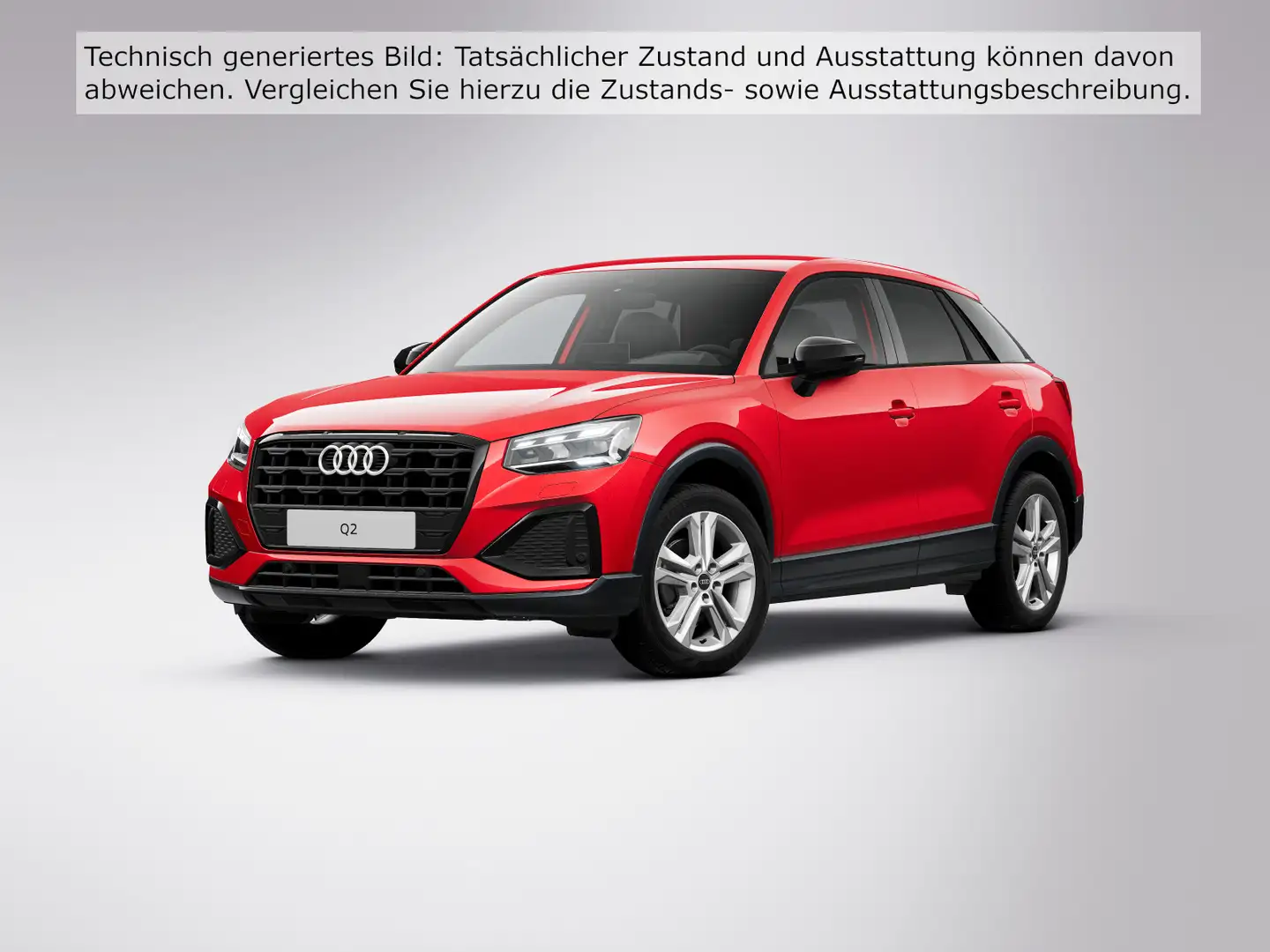 Audi Q2 30 TFSI S LINE AHK KAMERA MATRIX NAVI+ Rot - 2
