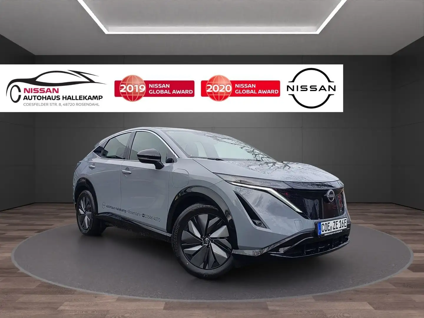 Nissan Ariya Basis 63kWh Grau - 1