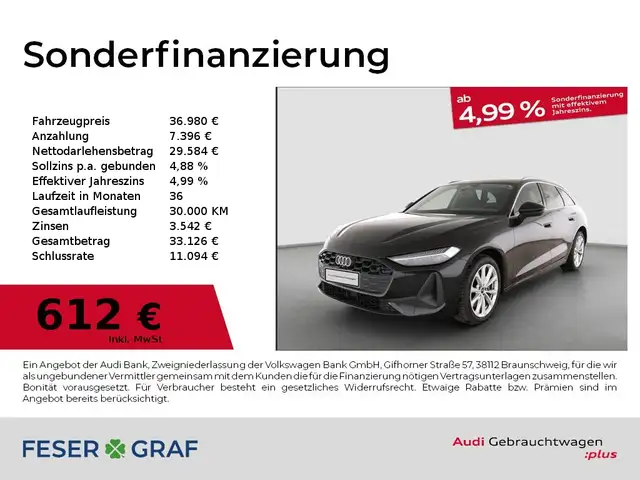Audi A5 Avant TDI 150 kW S tronic virt.Cockpit/LED/Navi pl