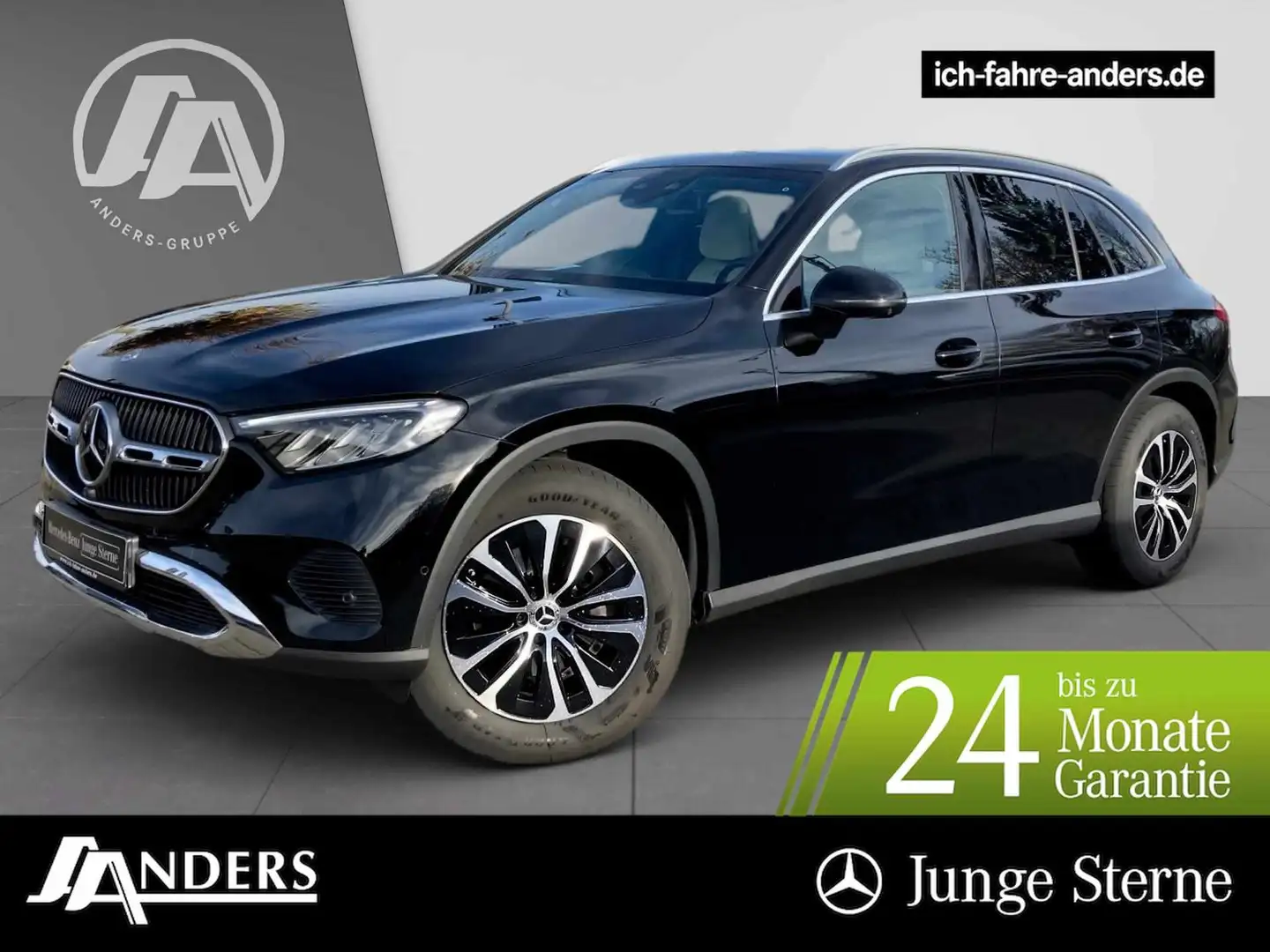 Mercedes-Benz GLC 220 d 4M Avantgarde+MBUX+Pano+Distr+LED+360° Nero - 1