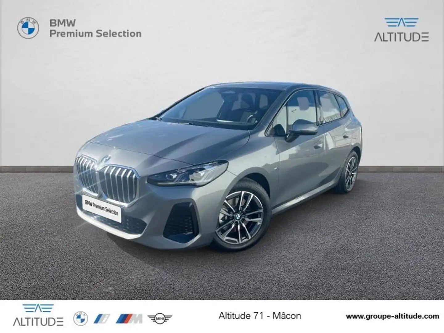BMW 220 220i 170ch M Sport DKG7 Gris - 1