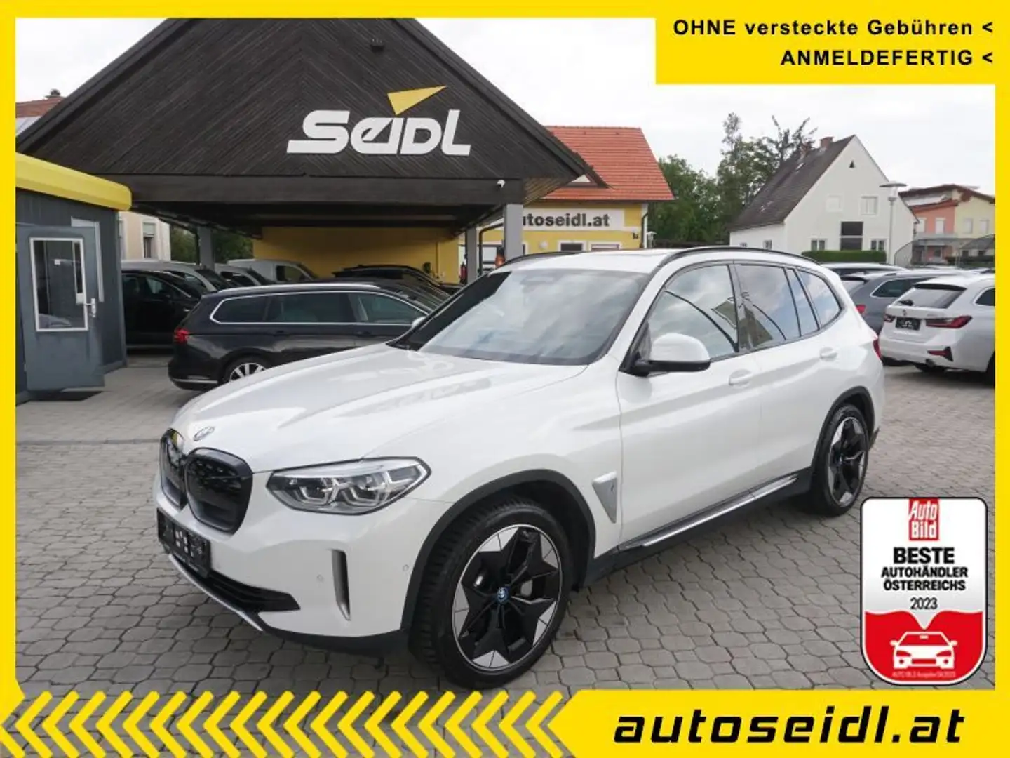 BMW iX3 80 KW/h Impressive Aut. *LEDER+LED+20"ALU* Alb - 1