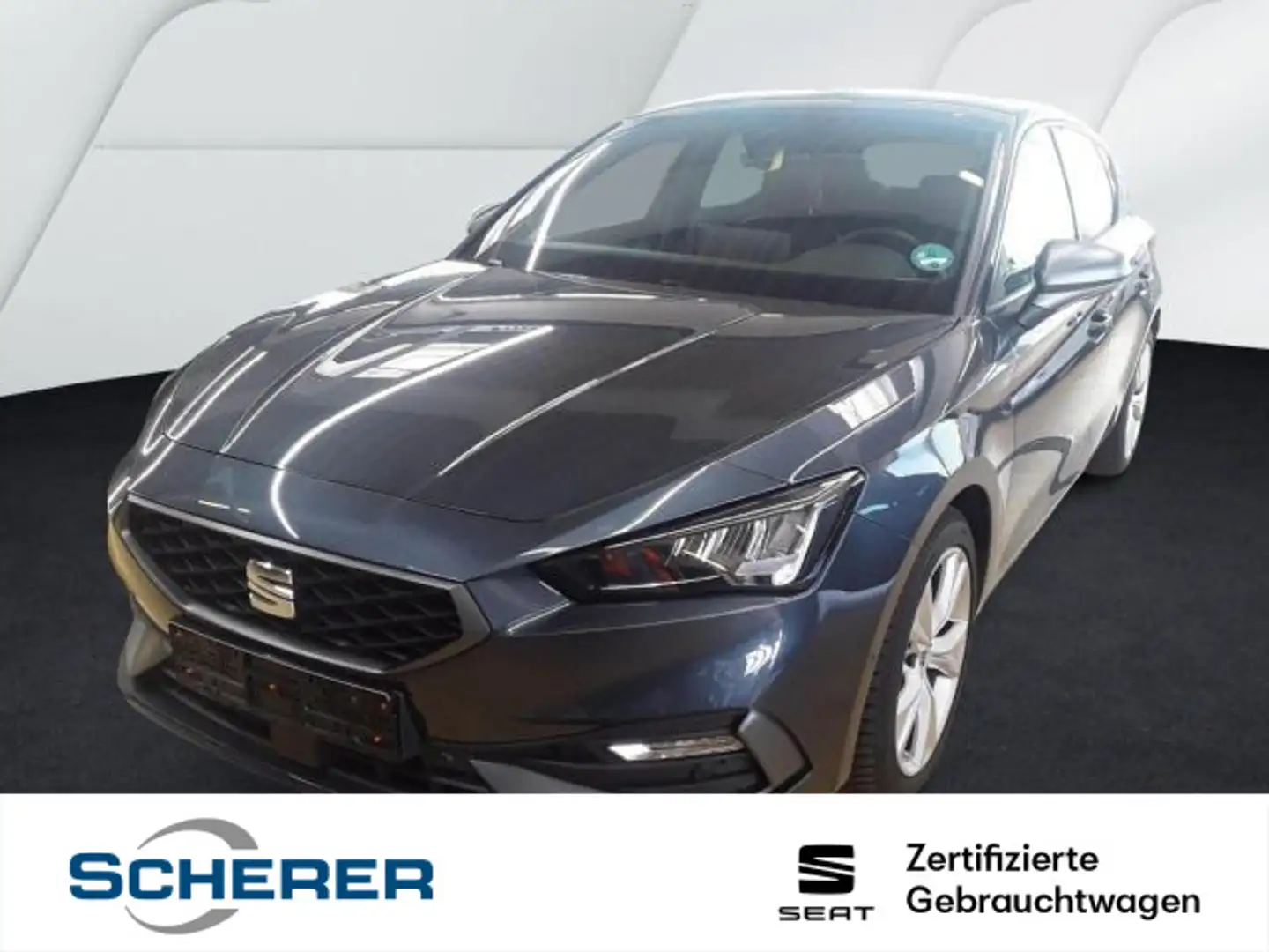 SEAT Leon FR 2.0 TDI DSG LED NAVI RFK ACC SHZ EPH Grau - 1