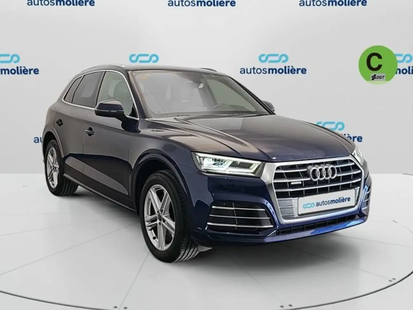 Audi Q5 35 TDI S line quattro-ultra S tronic 120kW Blauw - 2