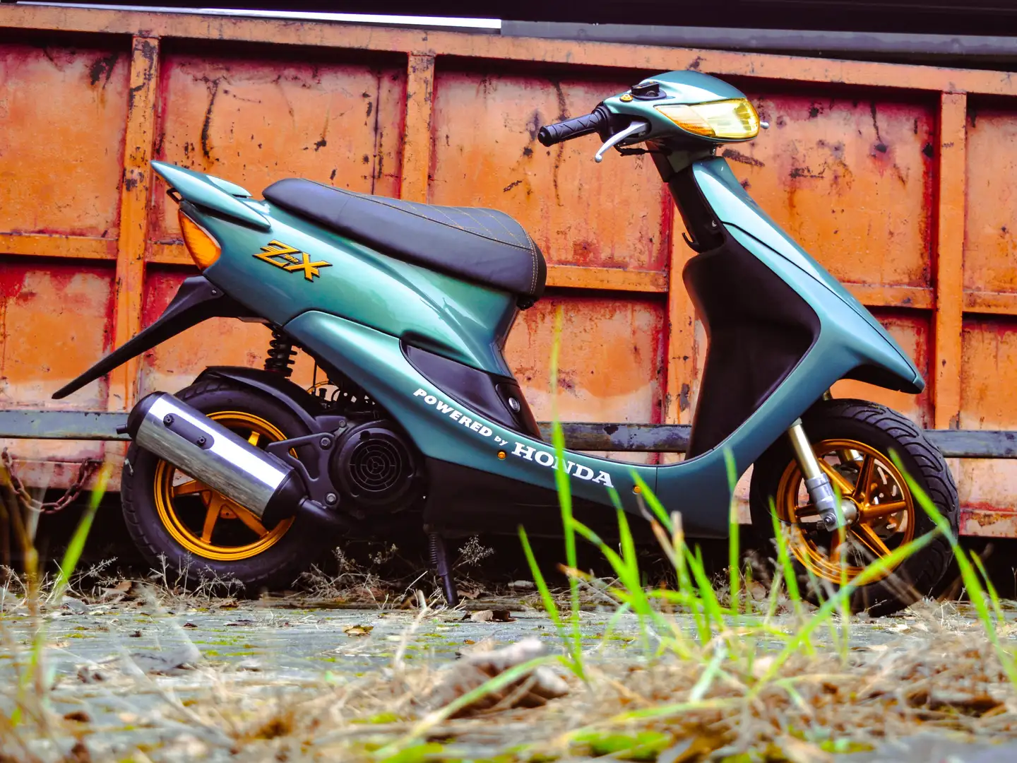Honda Dio 50 ORIZZONTALE Verde - 2