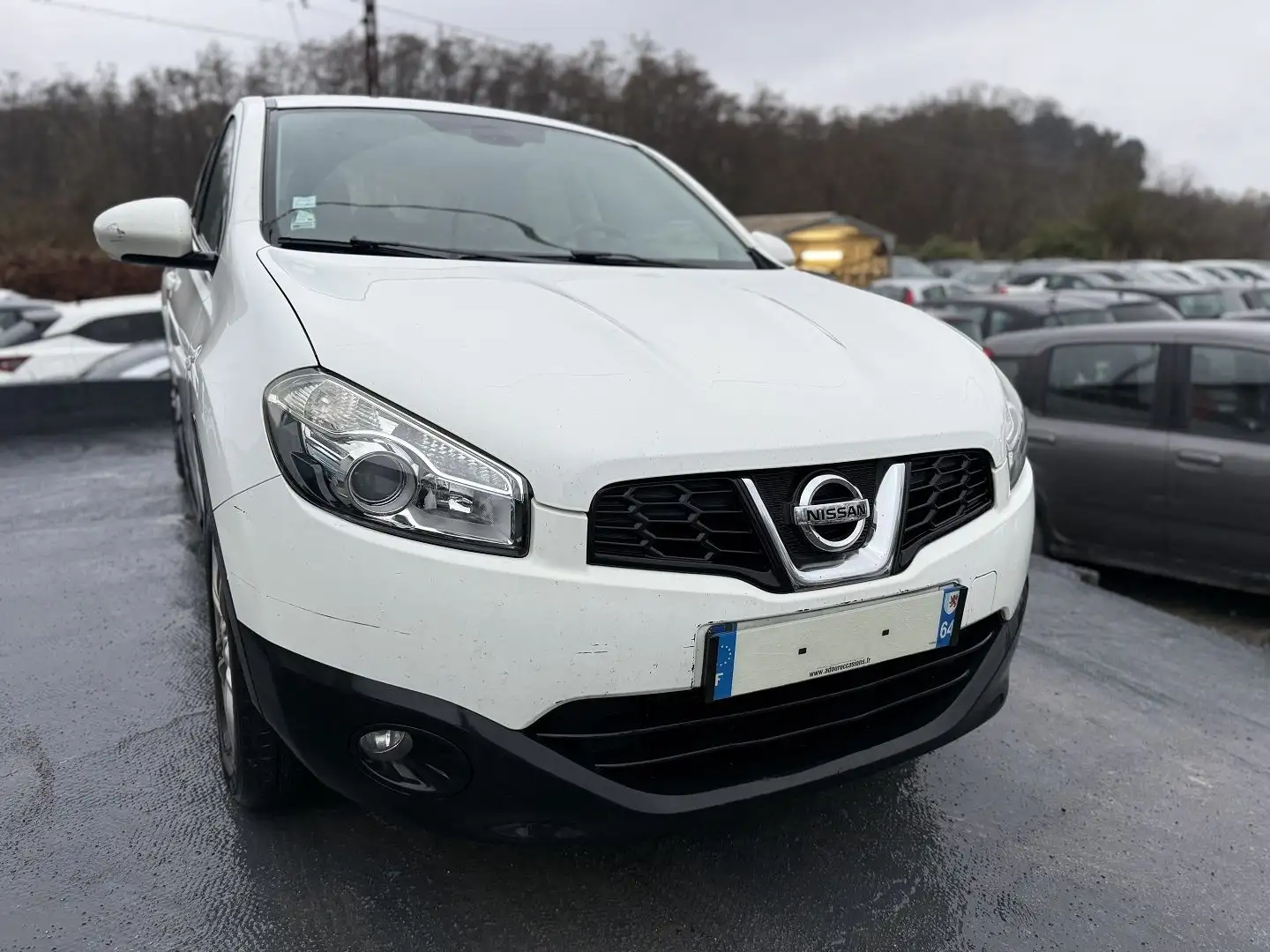Nissan Qashqai 1.5 DCI 110CH FAP ACENTA Blanc - 1