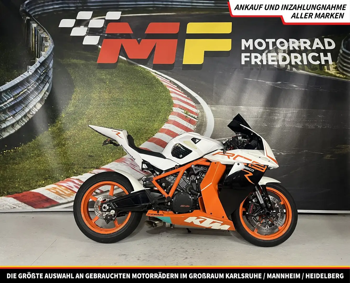 KTM RC8R Weiß - 1