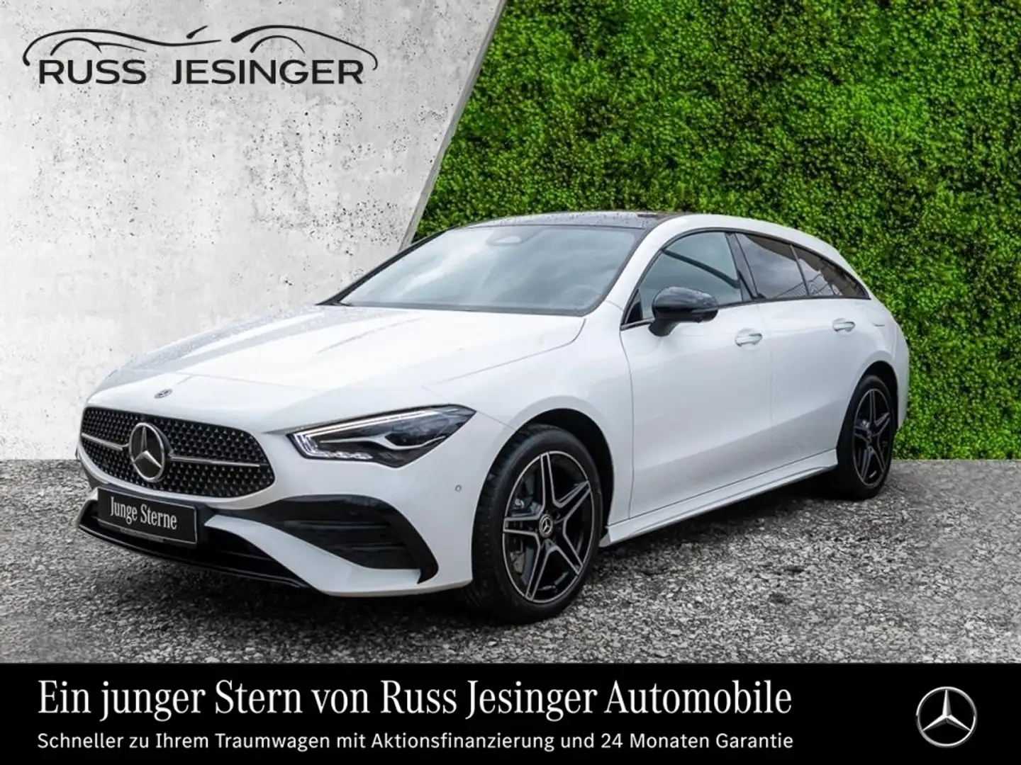 Mercedes-Benz CLA 250 e SB AMG Line *AHK*Burm*KeyGo*Distr*Pano Weiß - 1