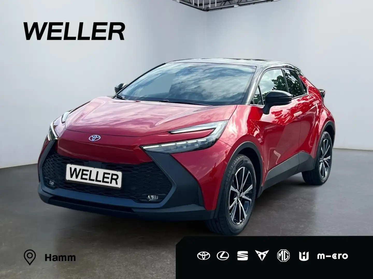 Toyota C-HR Plug-In Hybrid*Privat*Teamplayer + Technik*Sitzhei Weiß - 1