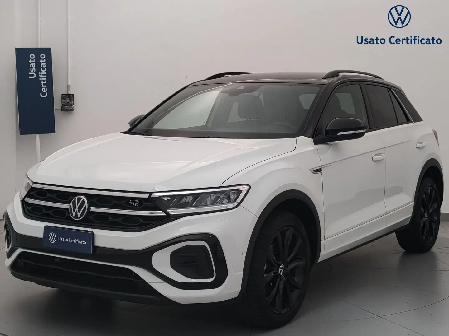Volkswagen T-Roc T-Roc 1.0 TSI R-Line Wit - 1