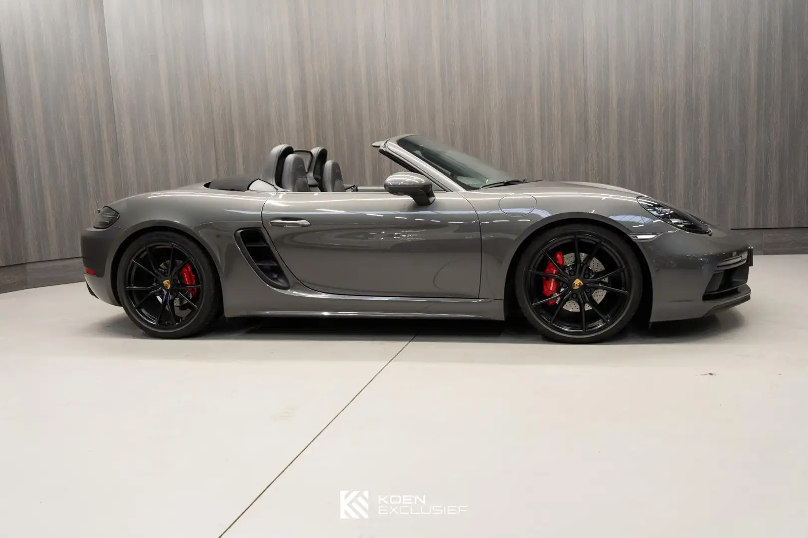 Porsche 718 Boxster GTS 2.5 (2019) 18-weg stoelen, sportonders Gris - 2