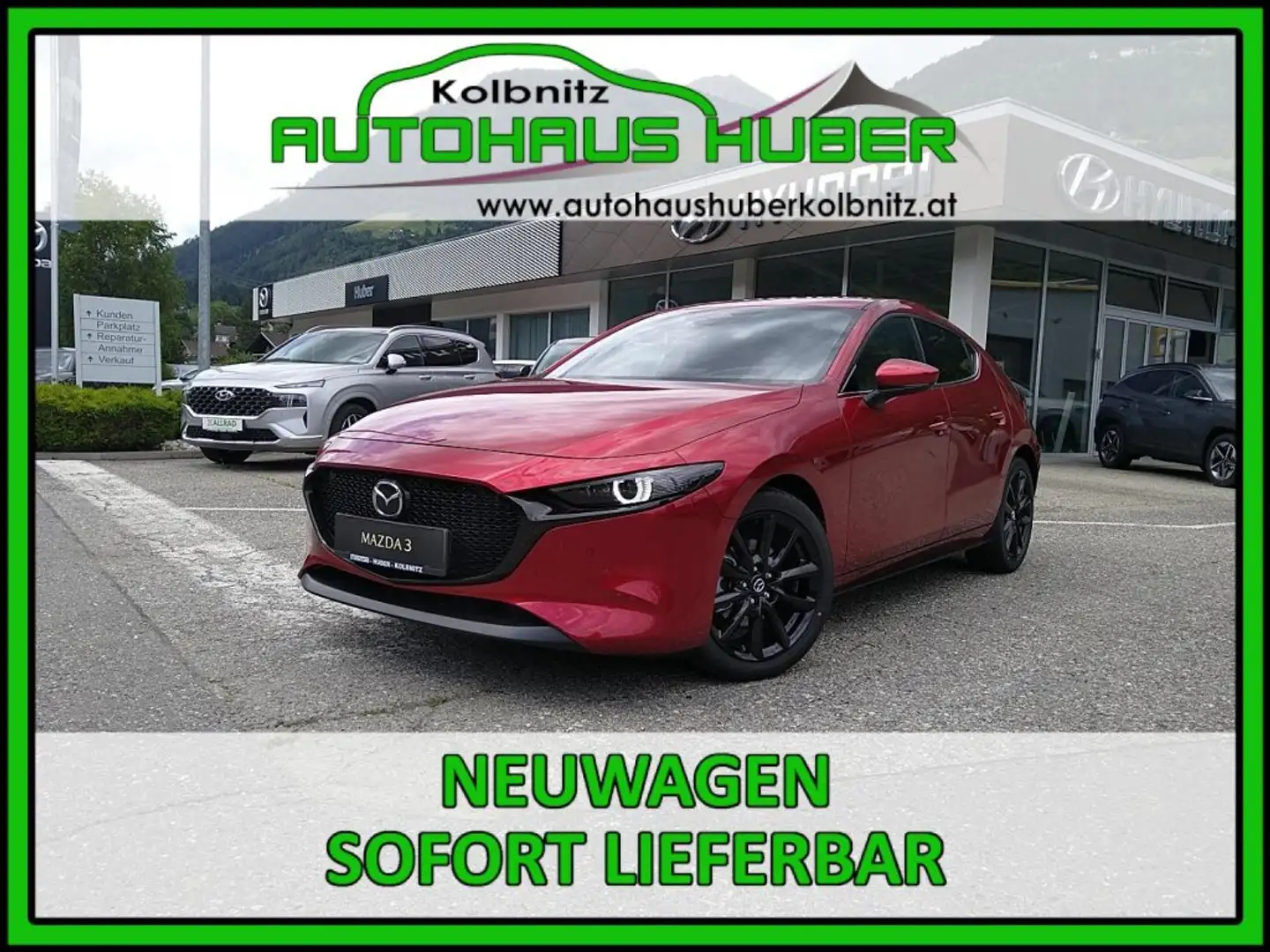 Mazda 3 X186 AUT AWD EXCLUSIVE Rot - 1