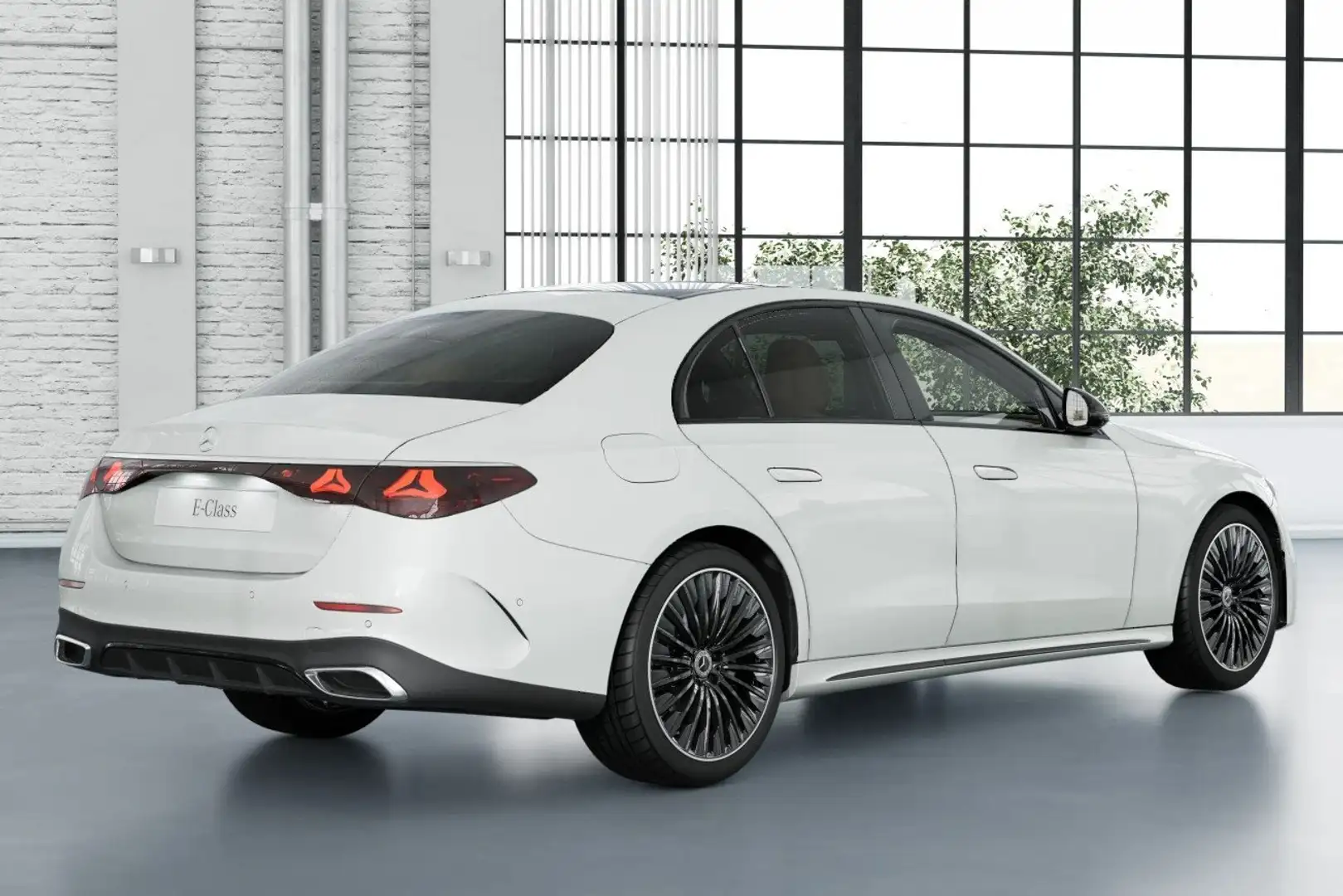 Mercedes-Benz E 220 d 9G AMG Line + PTS/360°/GPS/pano/LED/... top! Weiß - 2