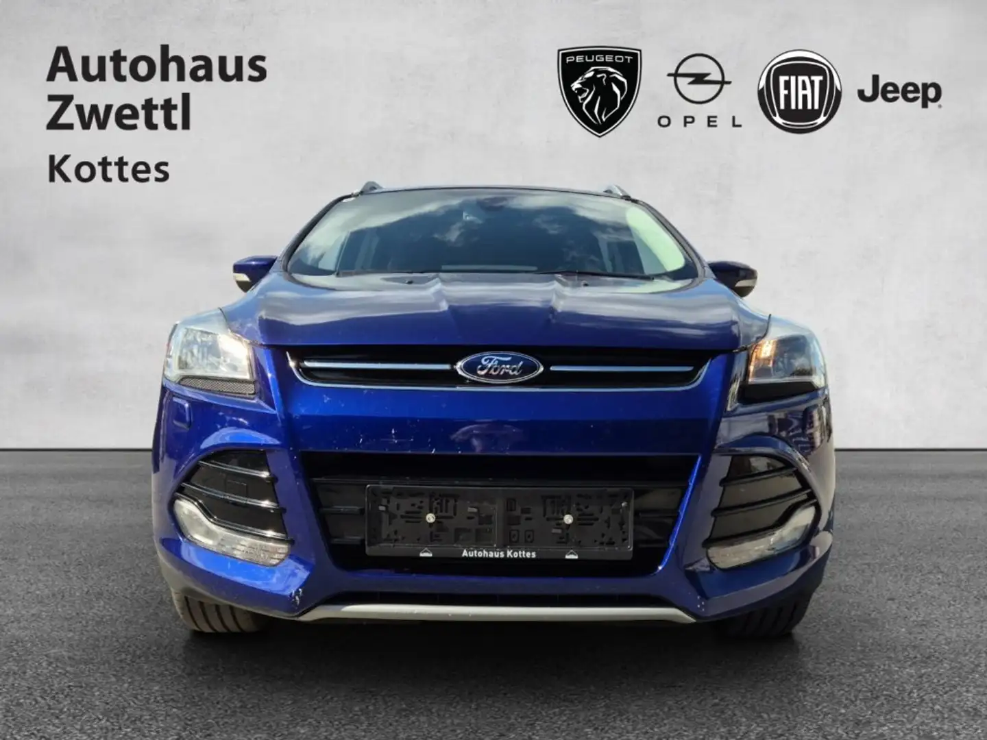 Ford Kuga Titanium 4WD 2,0D Blau - 2