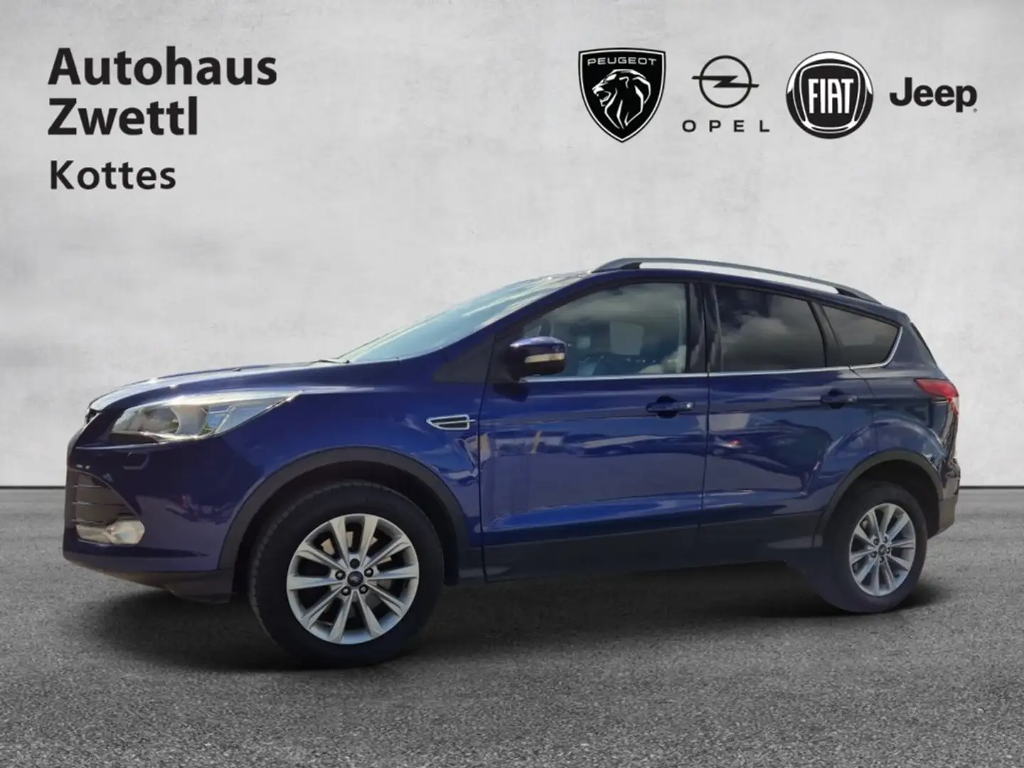 Ford Kuga Titanium 4WD 2,0D Blau - 1