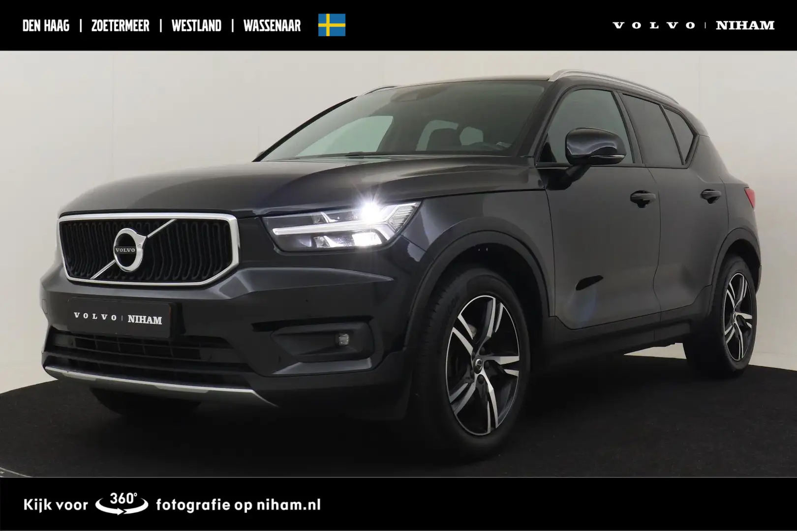 Volvo XC40 T3 AUT. MOMENTUM PRO -CAMERA|ADAP.LED|VERW.VOORRUI Noir - 1