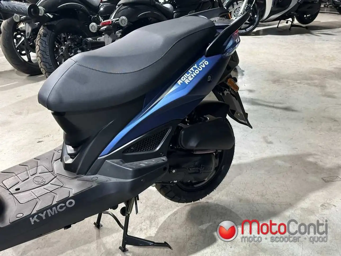 Kymco Agility 50 Naked Renouvo Azul - 2
