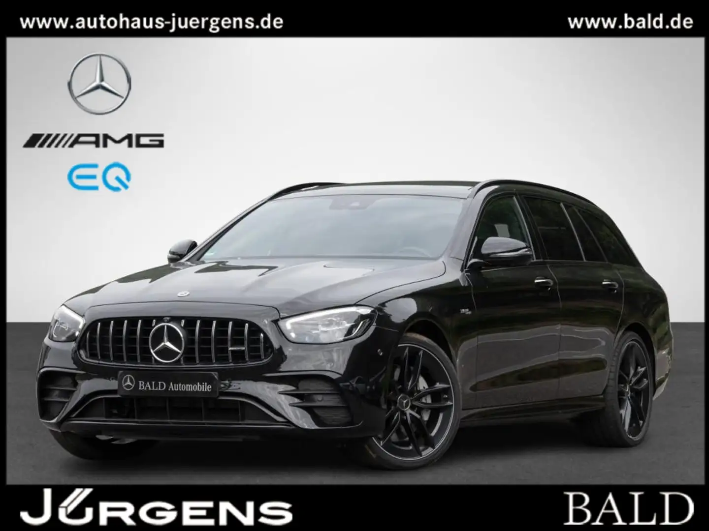 Mercedes-Benz E 53 AMG T 4M+  Wide/LED/Pano/AHK/Burm/360/Night Zwart - 2