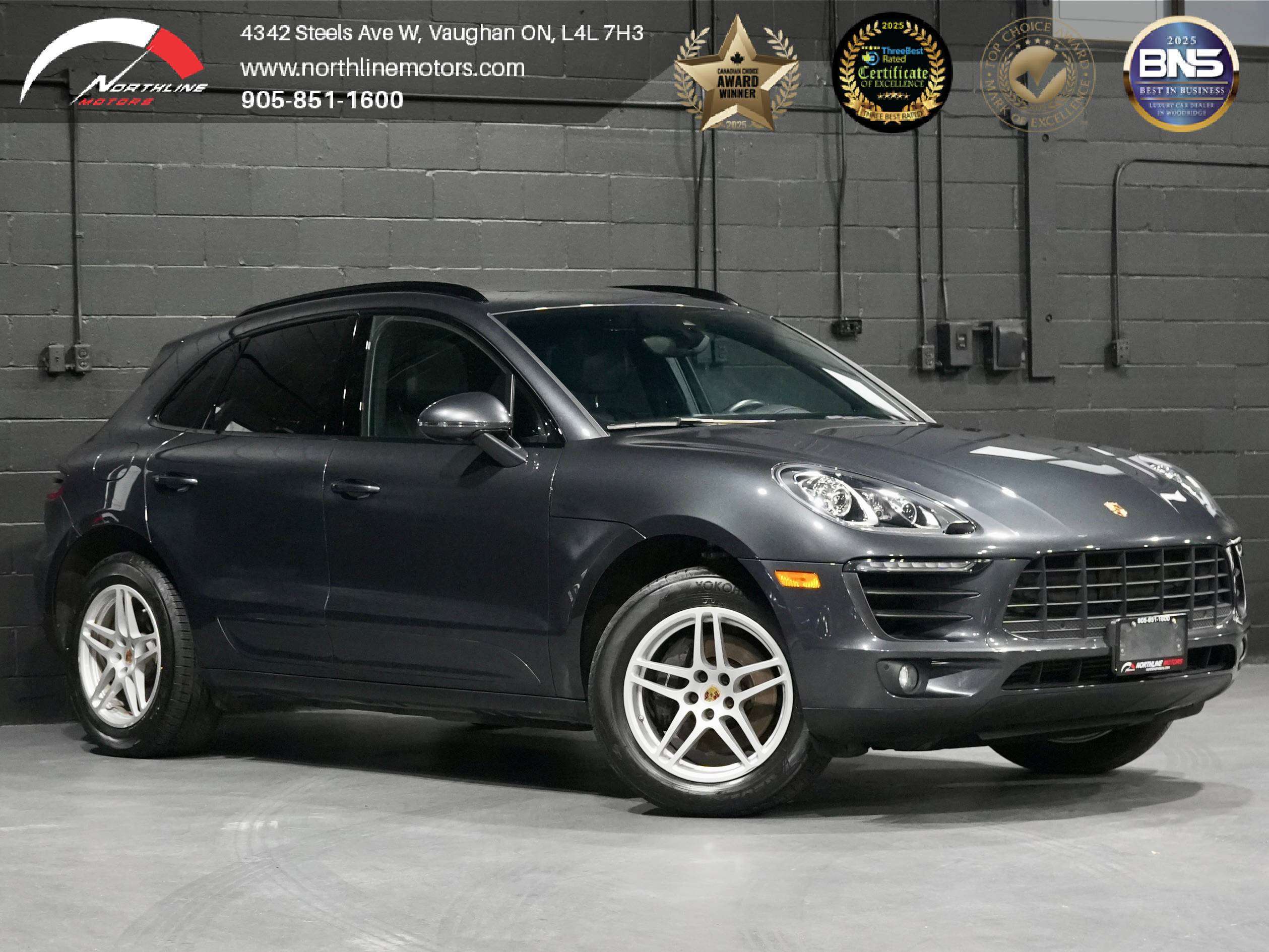 Black 2018 Porsche Macan SUV / Crossover All-Wheel Drive Automatic