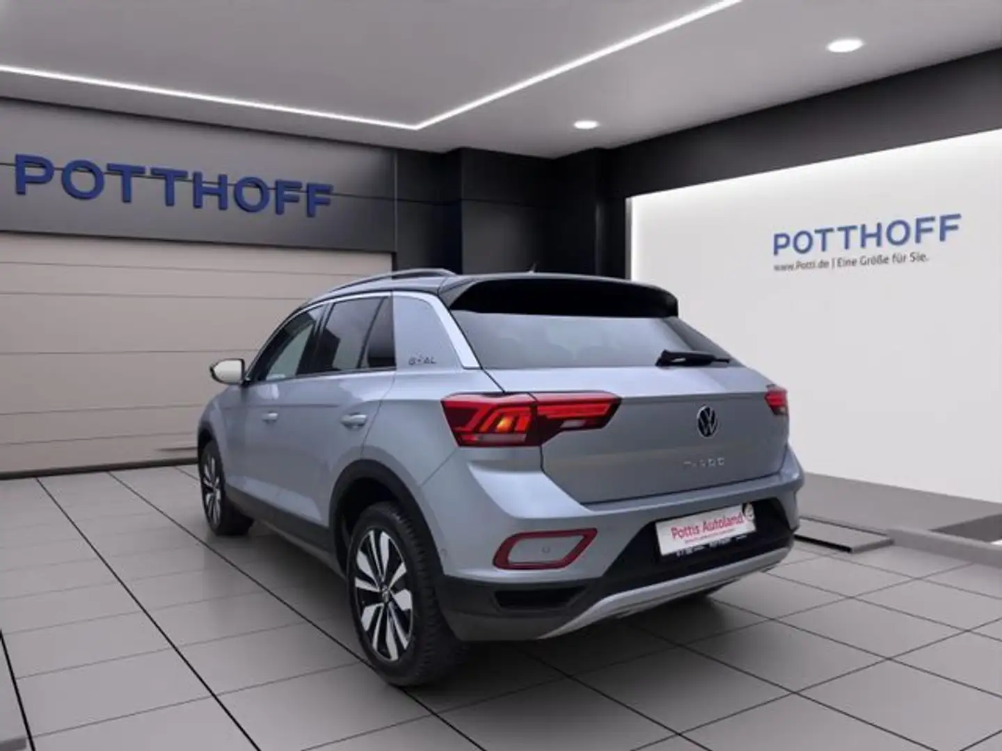 Volkswagen T-Roc 2.0 TDI DSG GOAL AHK KAMERA PDC NAVI Silber - 2