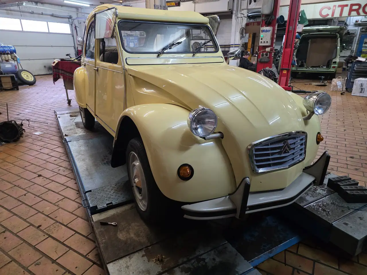 Citroen 2CV 6 Club verzinktes Chassis 1Jahr Gewährleistung, foto 5