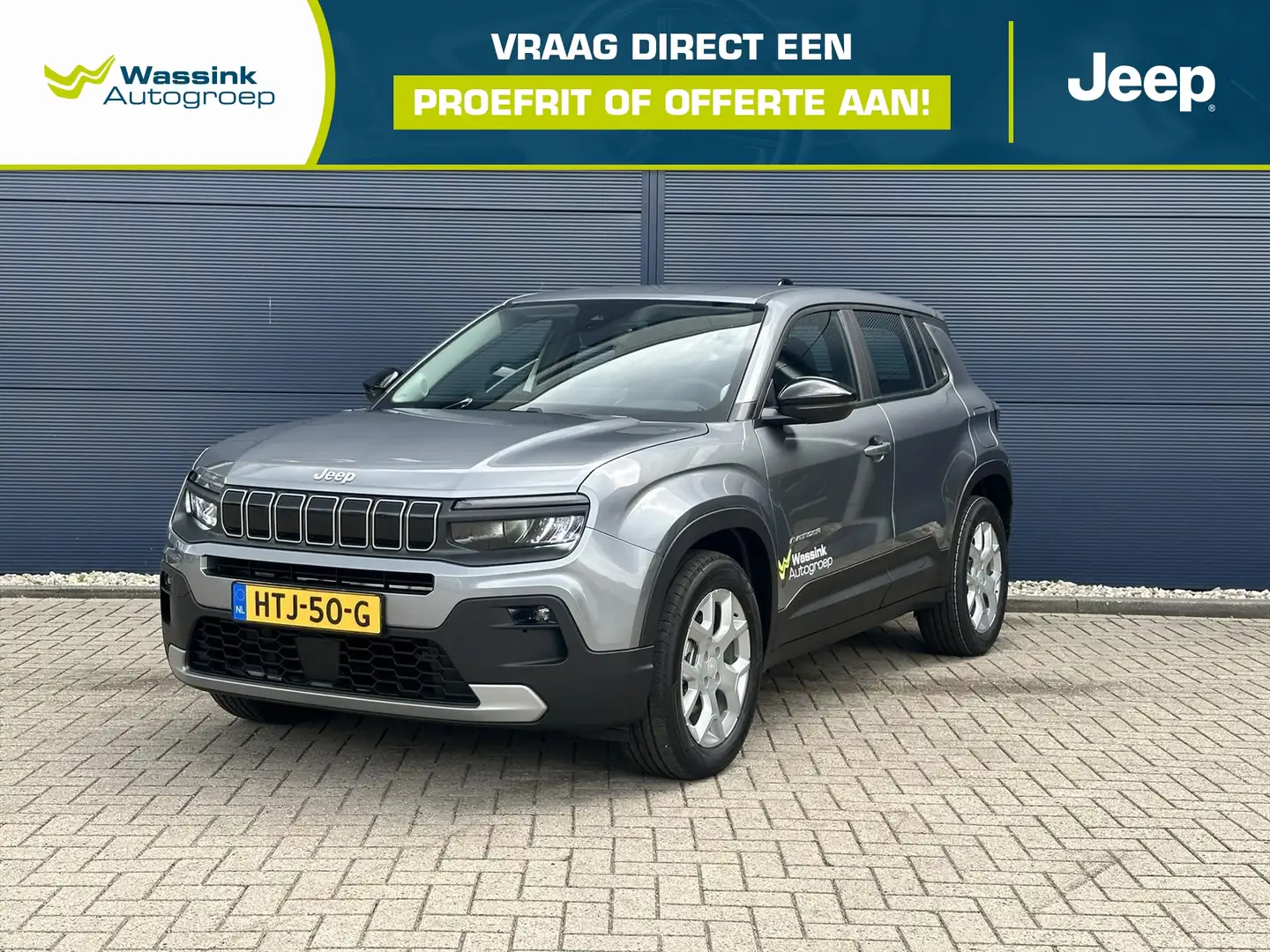 Jeep Avenger 54 kWh 156pk Aut Summit | Stoelmassage | Camera | Grijs - 1