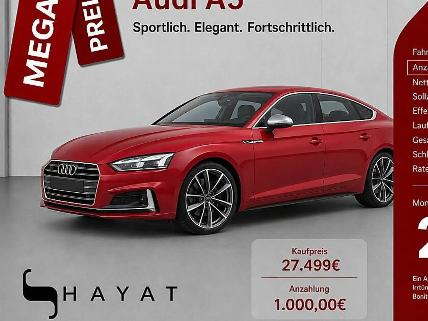 Audi A5 A5 SB 3,0 TDI quattro design tiptronic design - 1