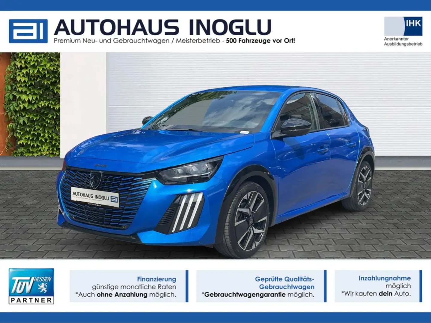Peugeot 208 GT PureTech 100 S&S Navi+LED+R-Kam+DAB+PDC+VC+ Blau - 1