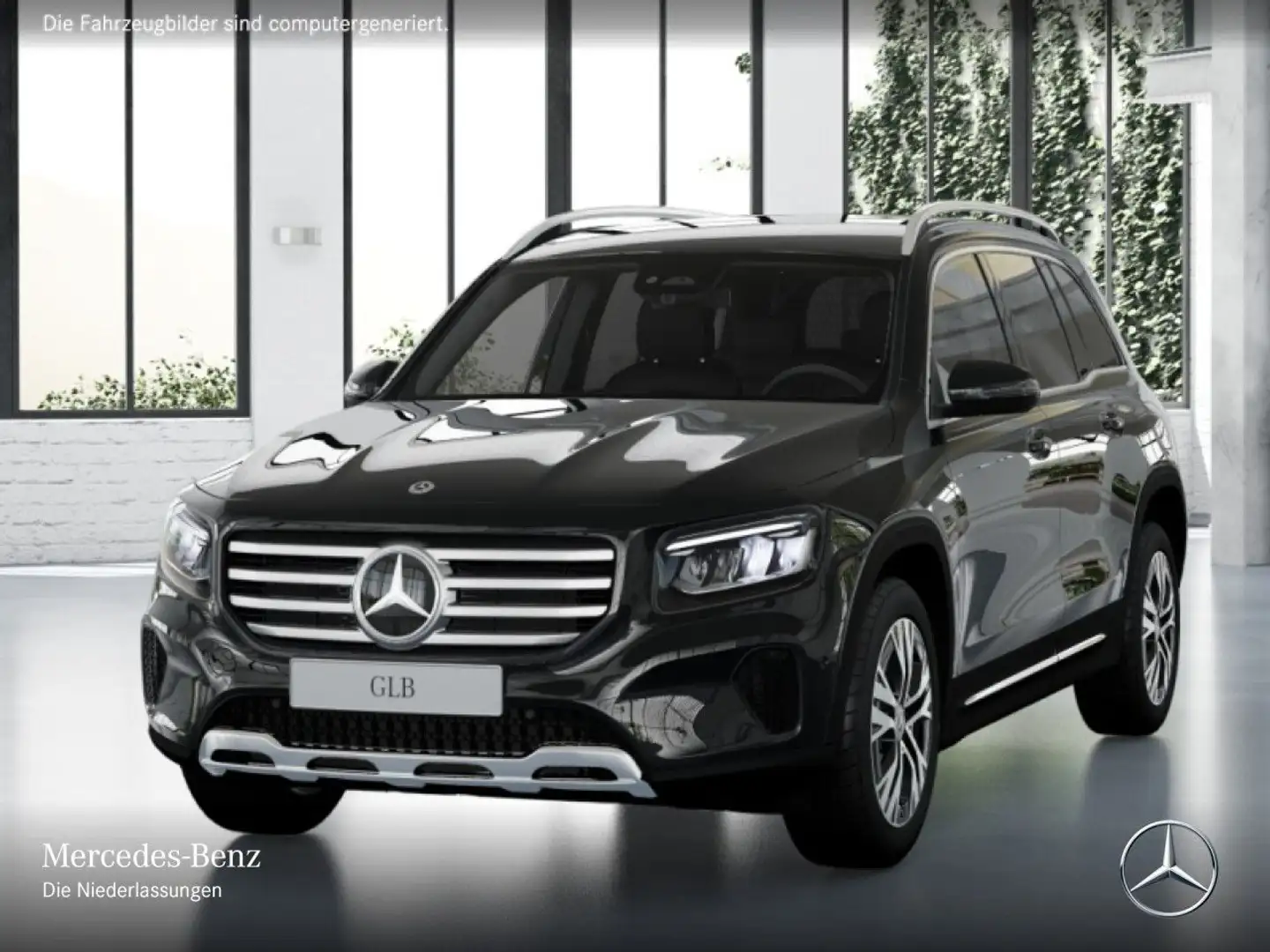 Mercedes-Benz GLB 200 PROGRESSIVE+LED+KAMERA+TOTW+7G Zwart - 2