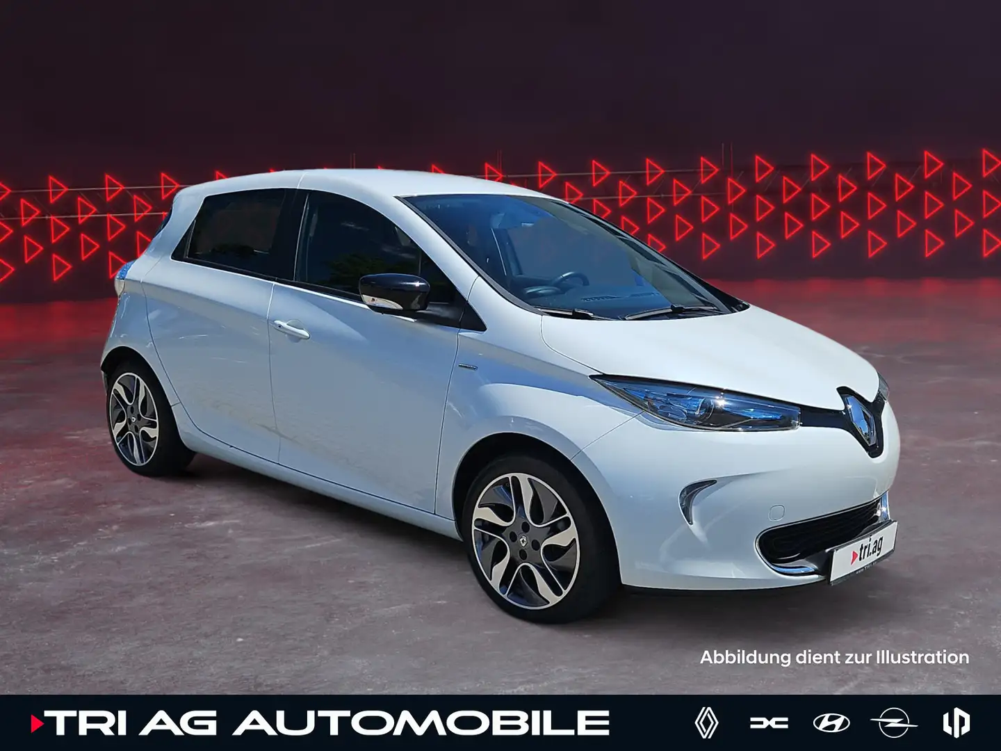 Renault ZOE Zoe Life Z.E. 40 zzgl. Batteriemiete Navigation Weiß - 1
