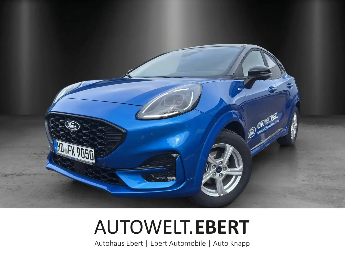 Ford Puma ST Line Winter Pekt Dach Schwarz Kamera PDC Blau - 1