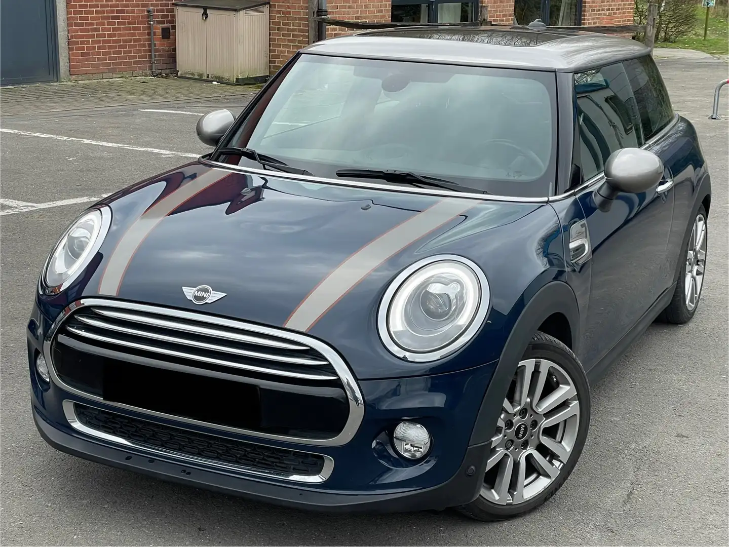MINI Cooper 1.5i SEVEN/AUTOM./GPS/TOIT PANO/XENON/GARANTIE Bleu - 1
