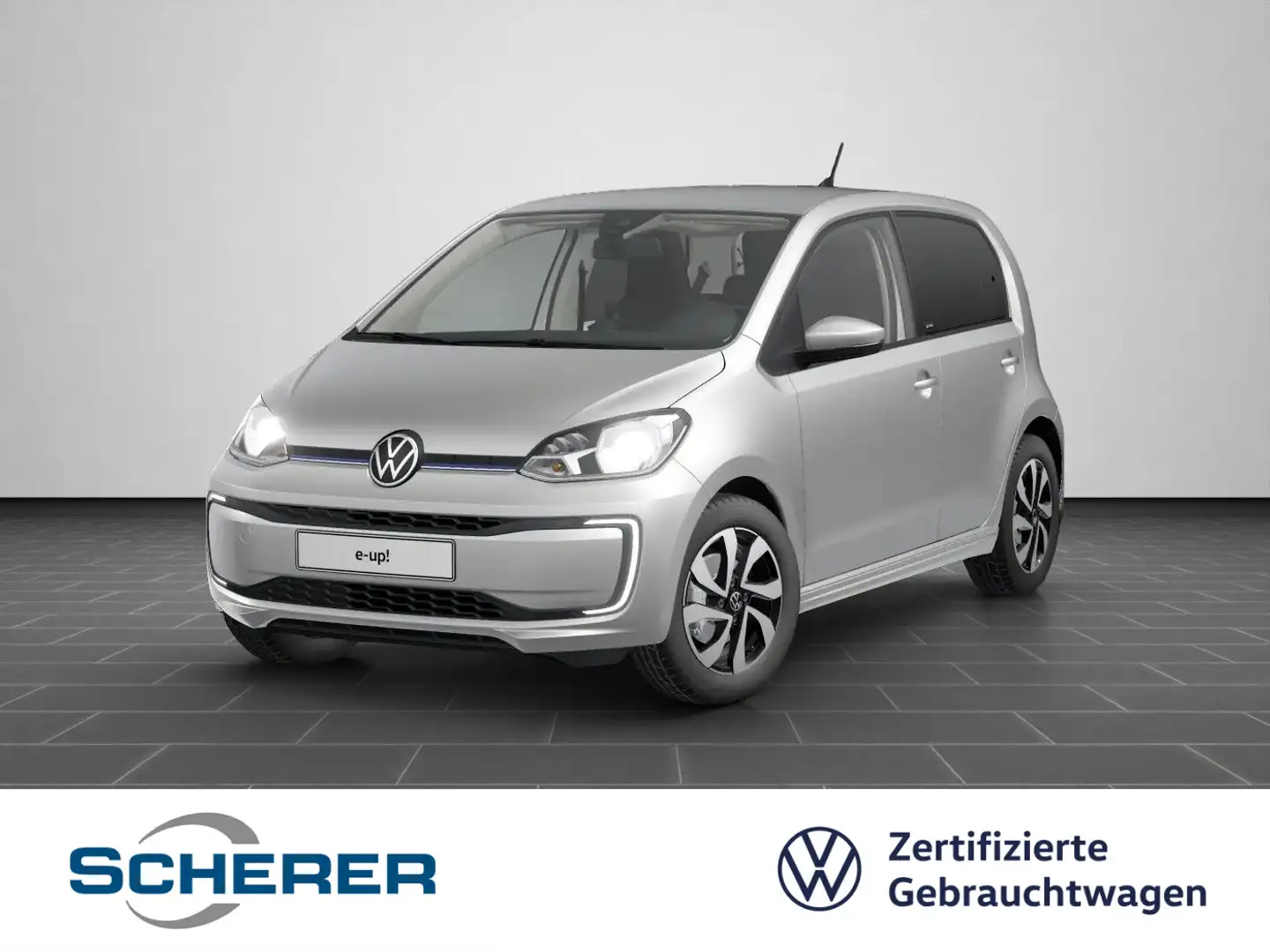 Volkswagen e-up! Active 32,3 kWh | 15" in Schwarz | Ambient Silber - 1