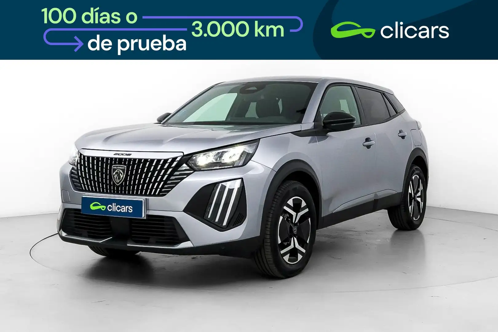 Peugeot 2008 Hybrid Allure Plus eDCS6 145 Gris - 1