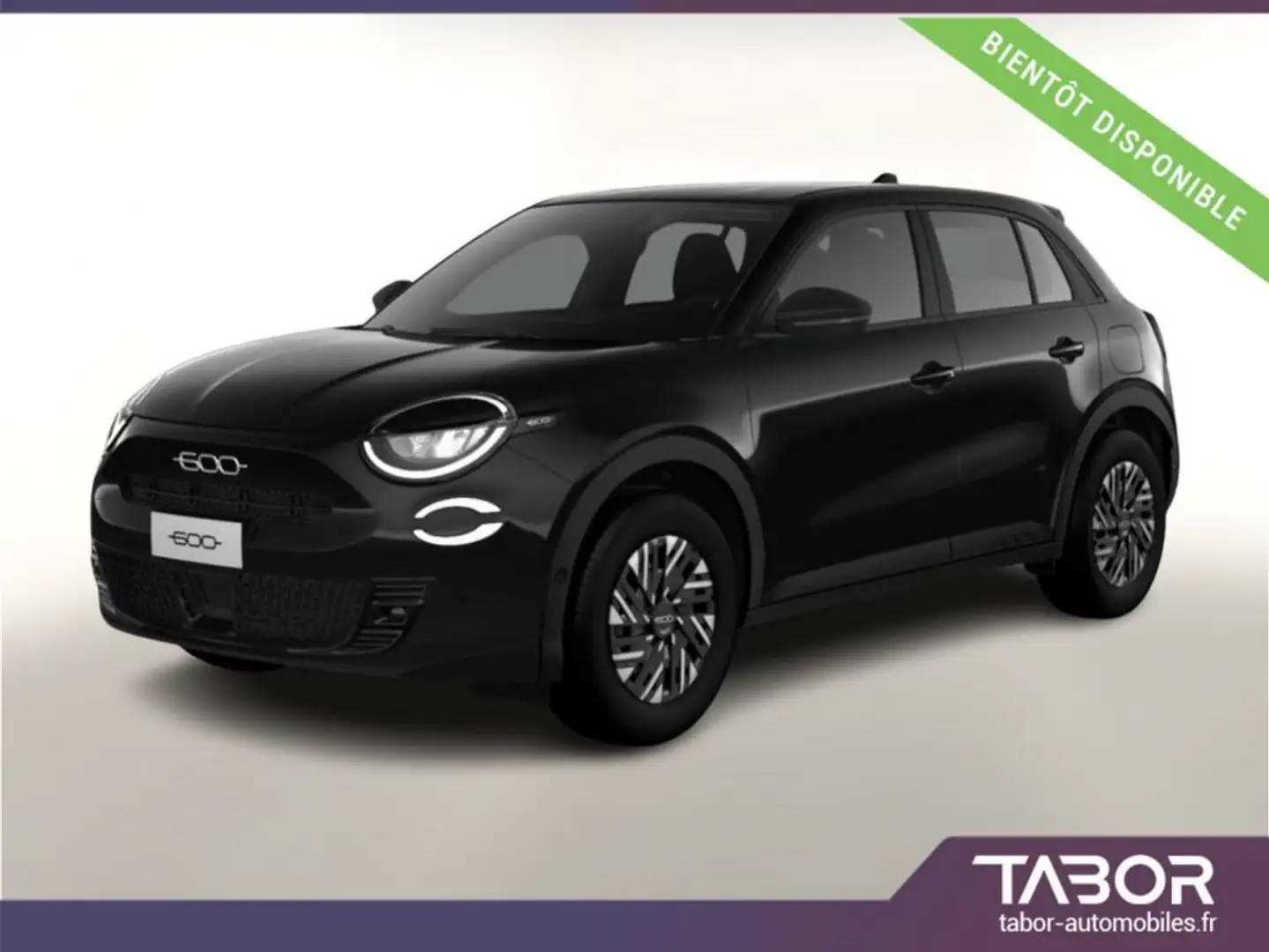 Fiat 600 MHEV 145 DCT GPS 2xPDC cam ADML LED BT Černá - 1