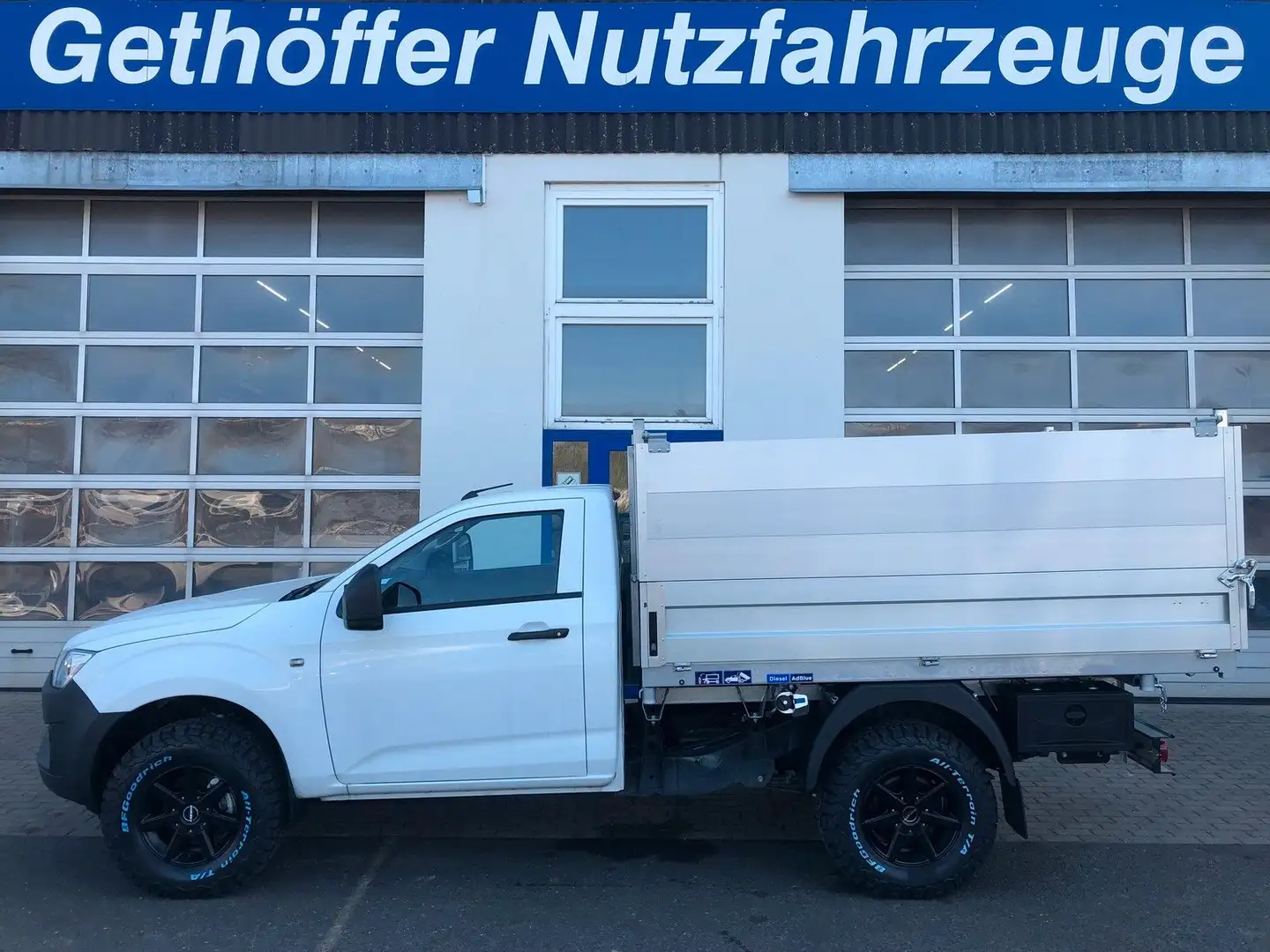 Isuzu D-Max Single Cab 4x4 L mit Kipper + SOFORT+ Weiß - 1