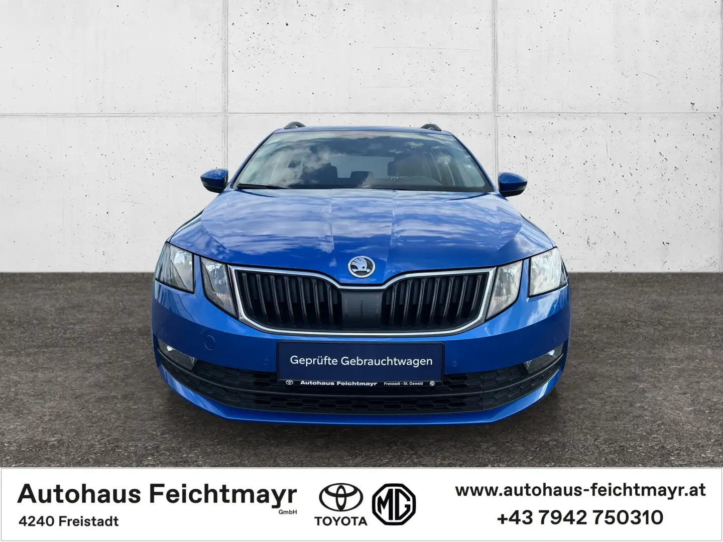 Skoda Octavia Kombi Ambition Limited DSG 1,6 TDI 5t. Blau - 2