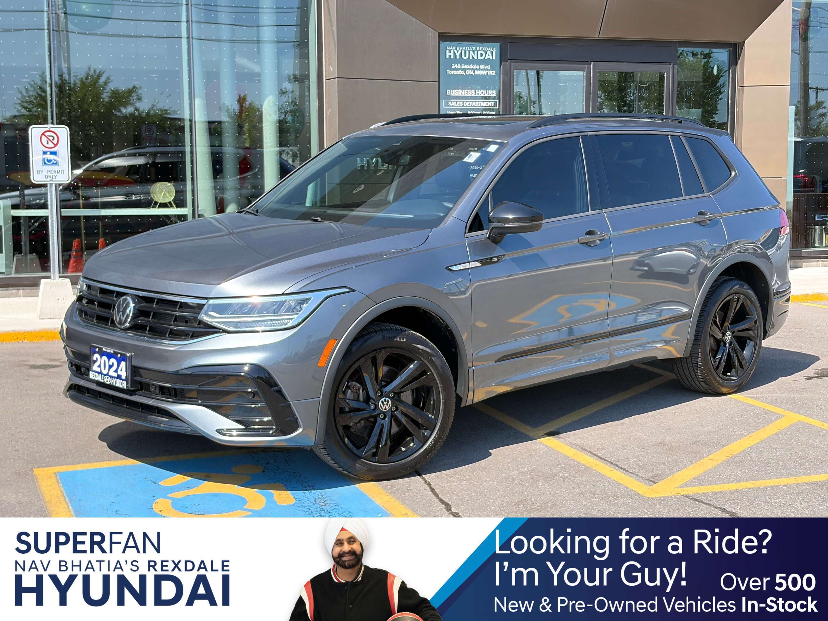 Gray 2024 Volkswagen Tiguan SUV / Crossover 8-Speed Automatic