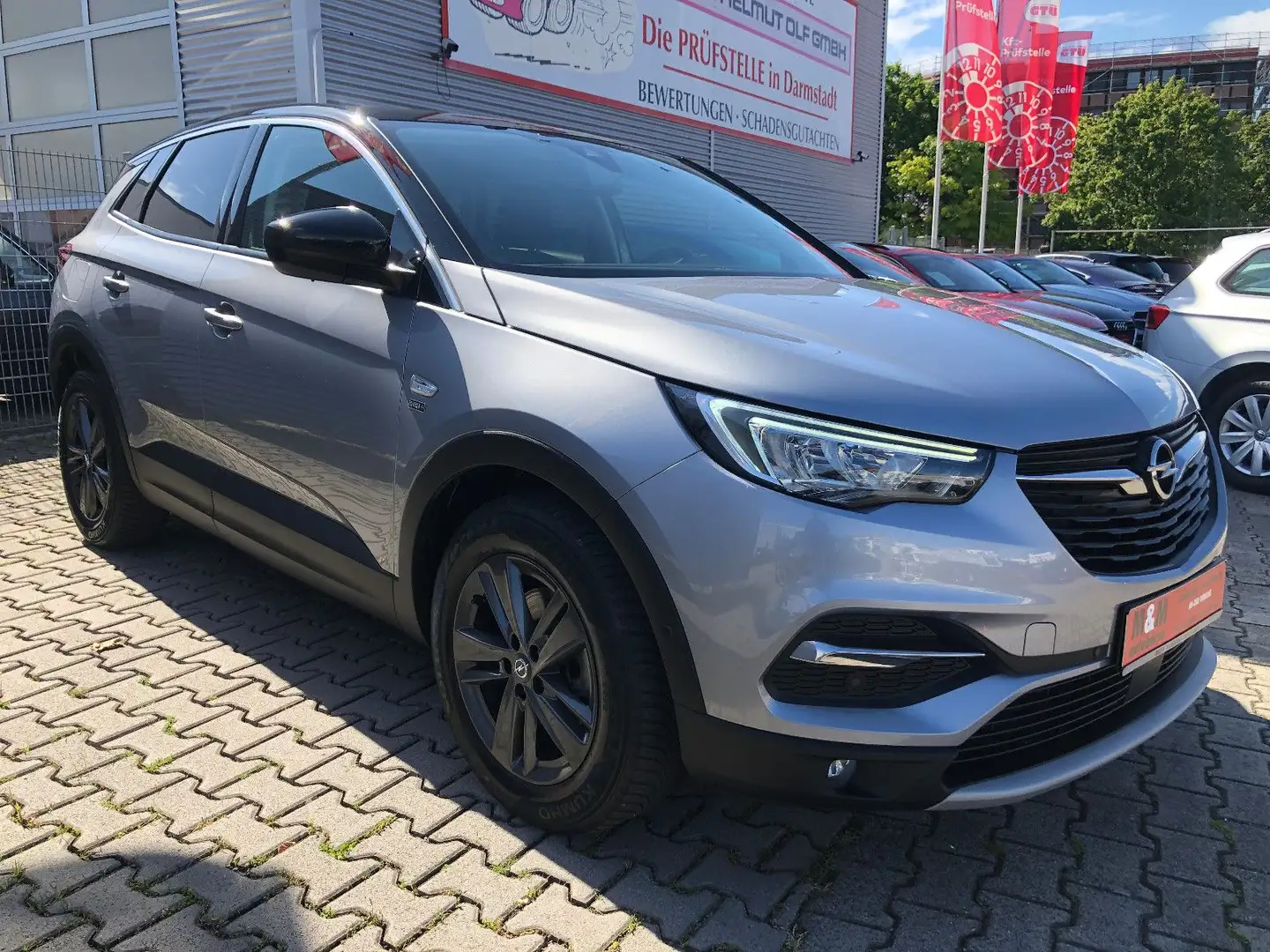 Opel Grandland X Grandland Opel 2020 Assistenz/LED/Kamera/AHK/Shz Gris - 2