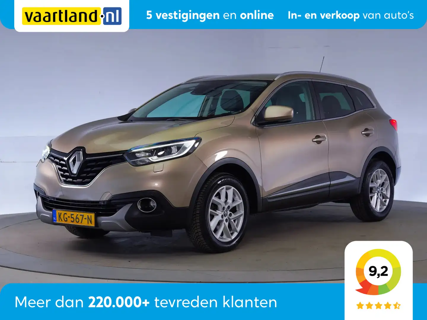 Renault Kadjar 1.2 TCe Intense Offroad Functie [ Half Leer Navi C Brązowy - 1