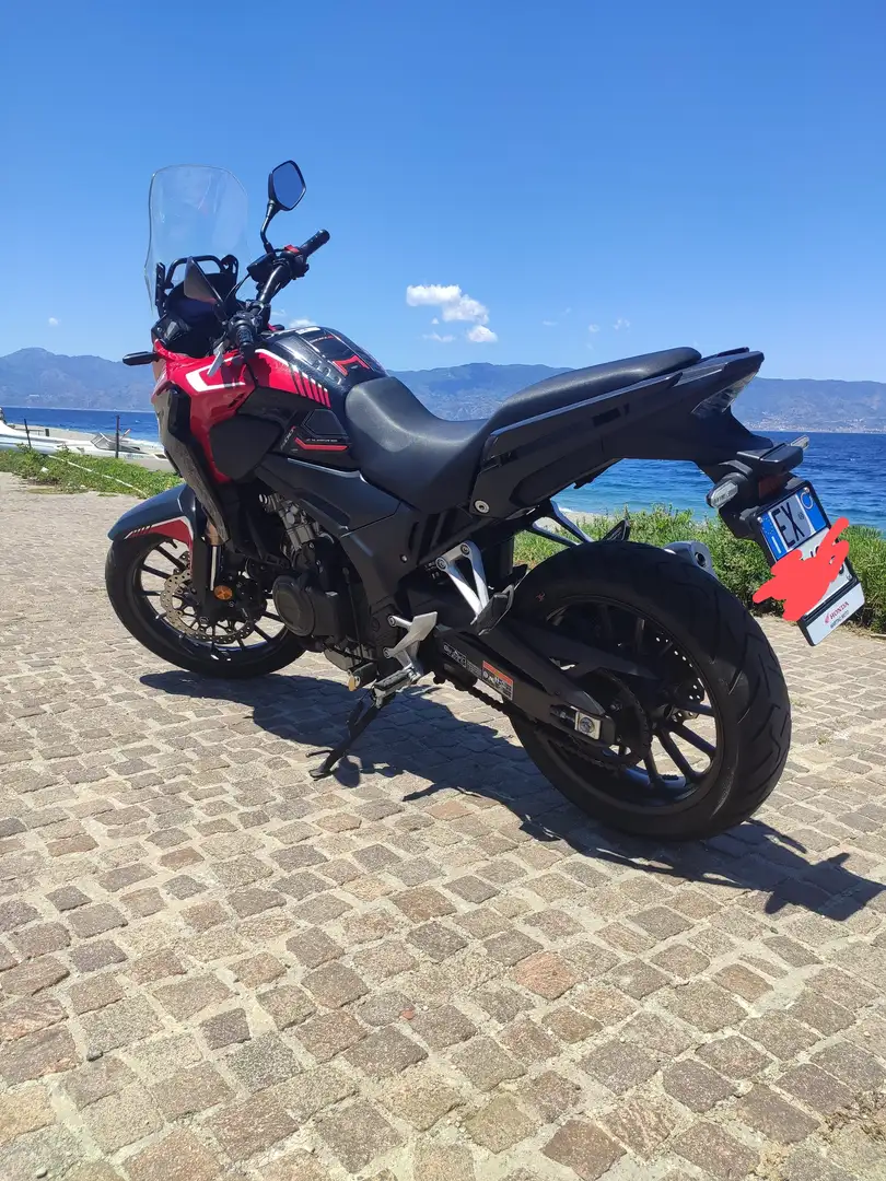 Honda CBX 500 Červená - 1