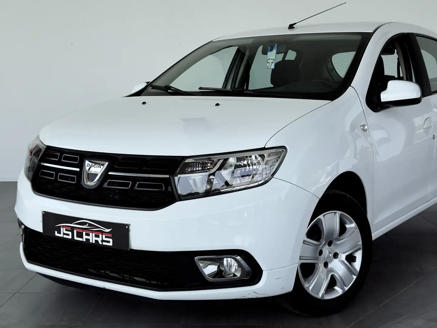 Dacia Sandero 1.0i SCe -1ERPRO-AIRCO-GPS-BLUETOOTH-TVA Blanc - 2