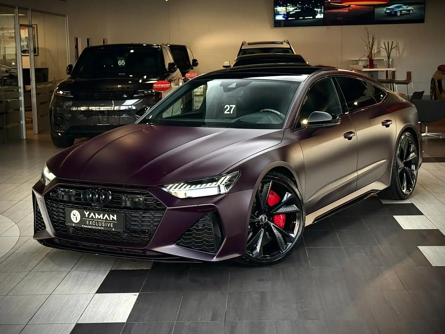 Audi RS7 Dynamik Plus*B&O*StHz*HuD*Pano*305 km/h*TV Schwarz - 1