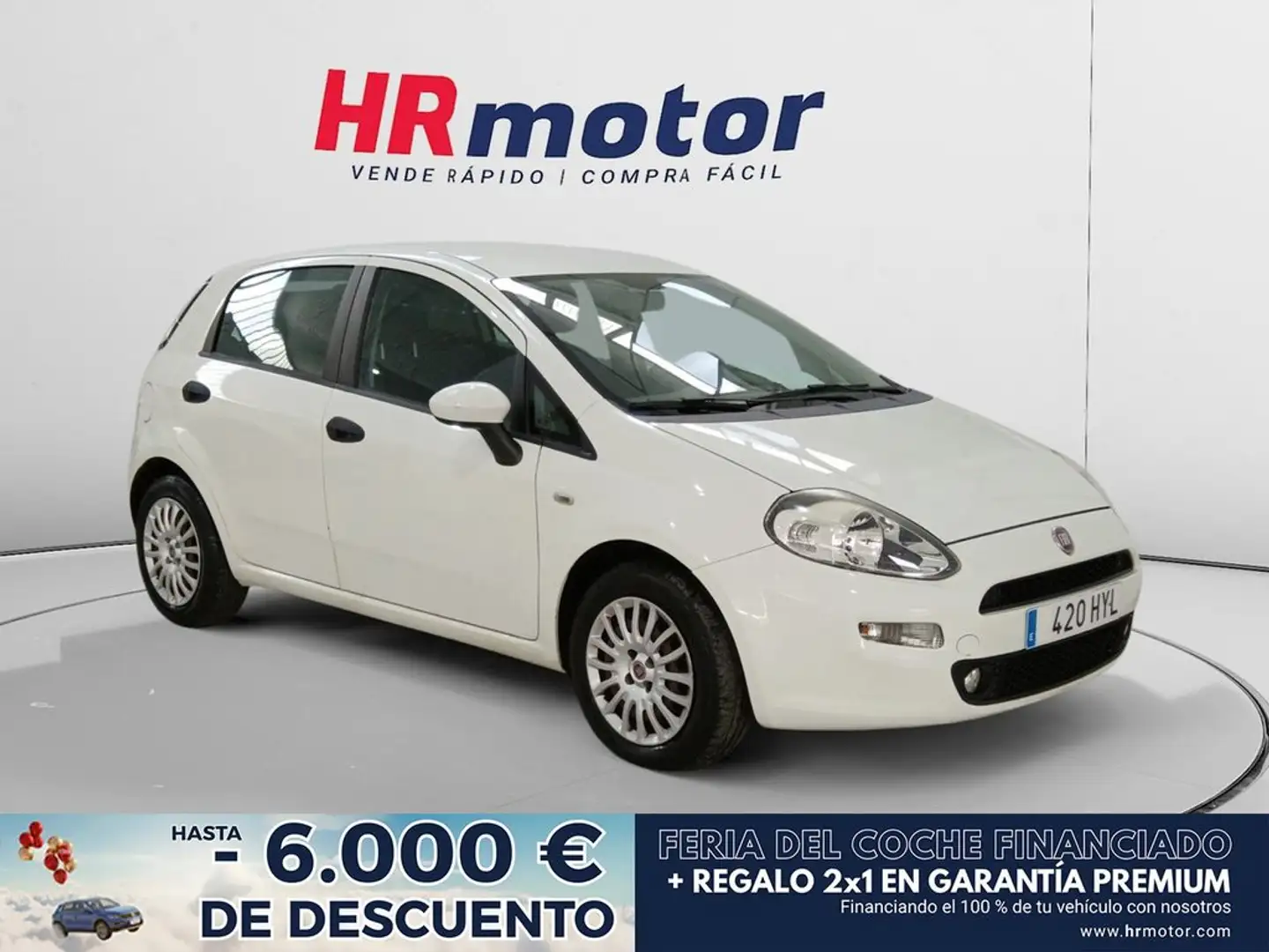 Fiat Punto Pop Blanco - 1