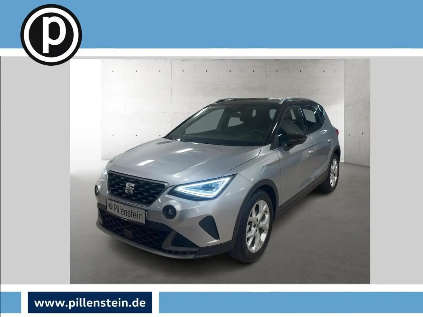 SEAT Arona FR-LINE 1.0 TSI VIRTUAL-COCKPIT LED PDC DAB+ Argento - 1