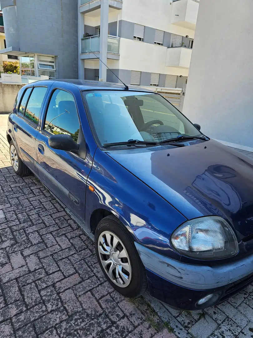 Renault Clio Clio II 1998 5p 1.2 One O 2airbag Azul - 2