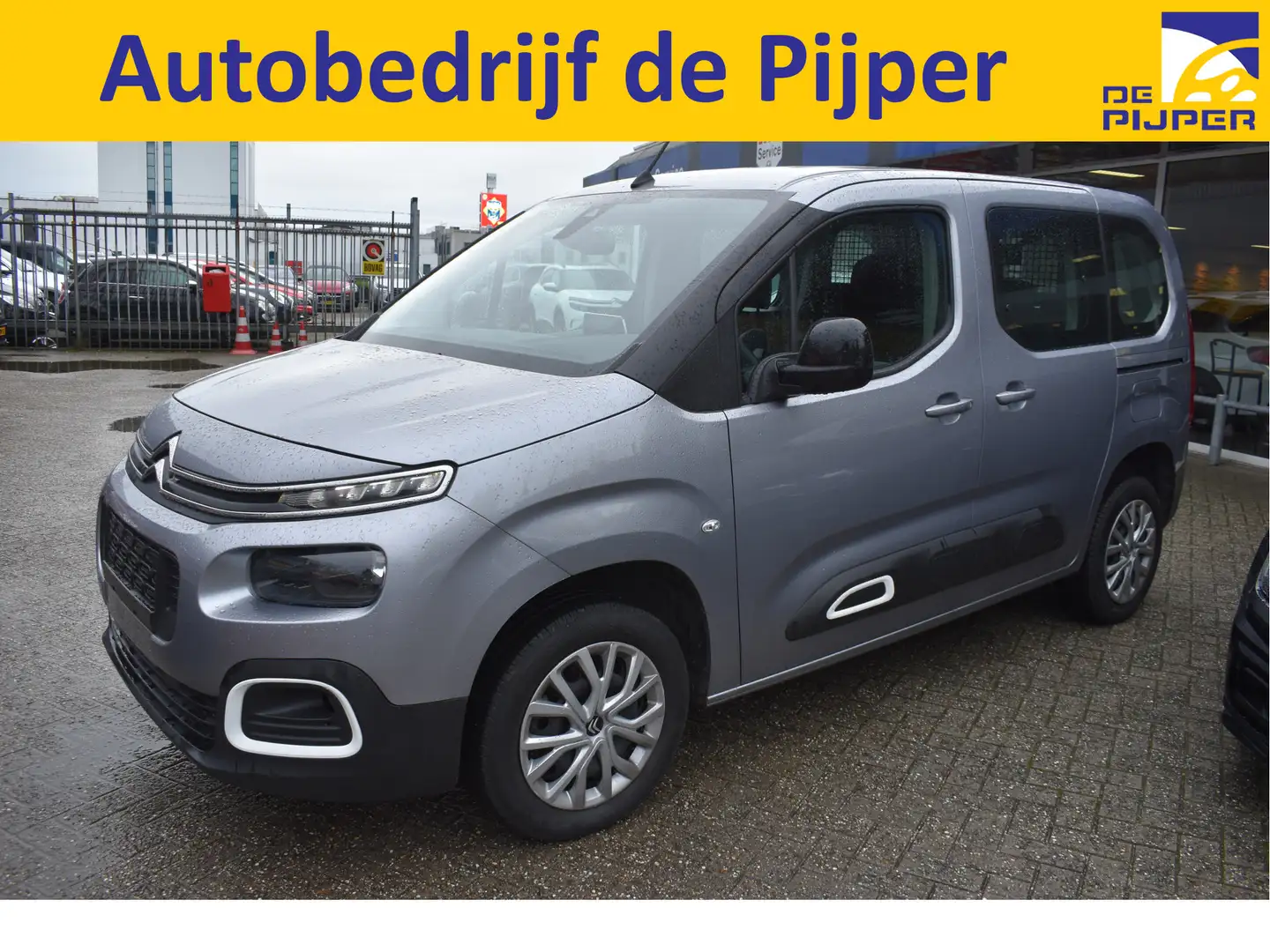 Citroen Berlingo 1.2 PureTech Feel, BOEKJES,NAP EN ONDERHOUDSHISTOR Grau - 1