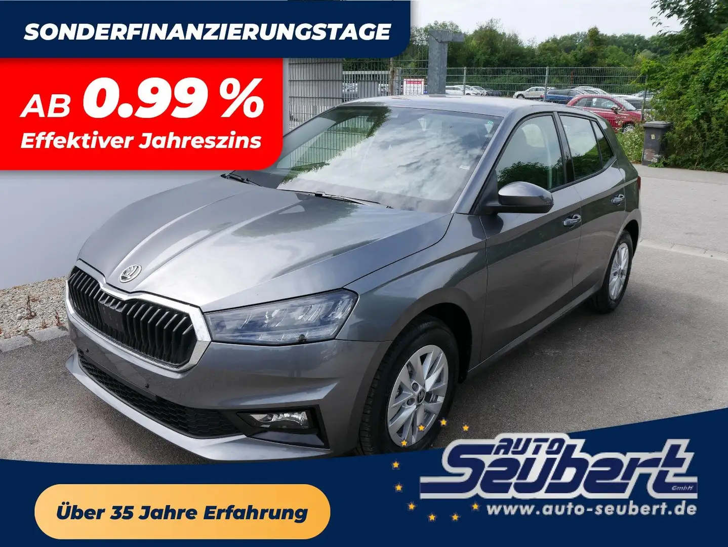 Skoda Fabia Fabia 130 Jahre 1,0 MPI*LED*PDC HI.*RFK*APP-CONNEC Grau - 1
